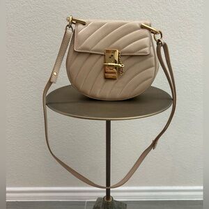 Chloe Quilted Mini Drew Bag